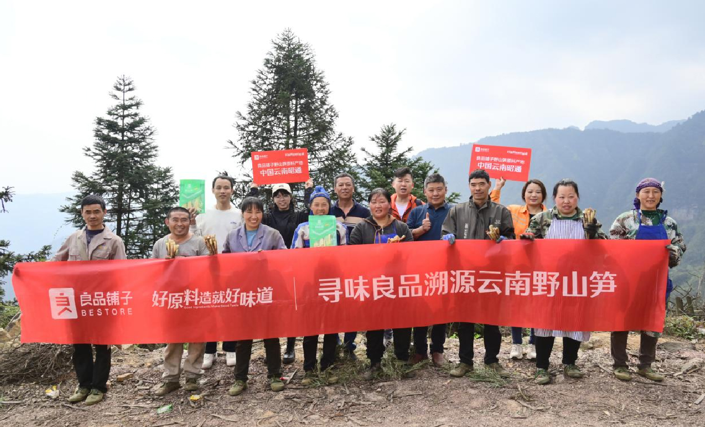 好原料造就好味道，良品鋪子野山筍來自云南深山“筍中之冠”